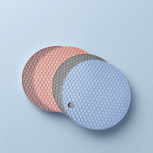 Hitzebeständiges Silikon-Tischset mit Wabenstruktur für Küche & Esszimmer