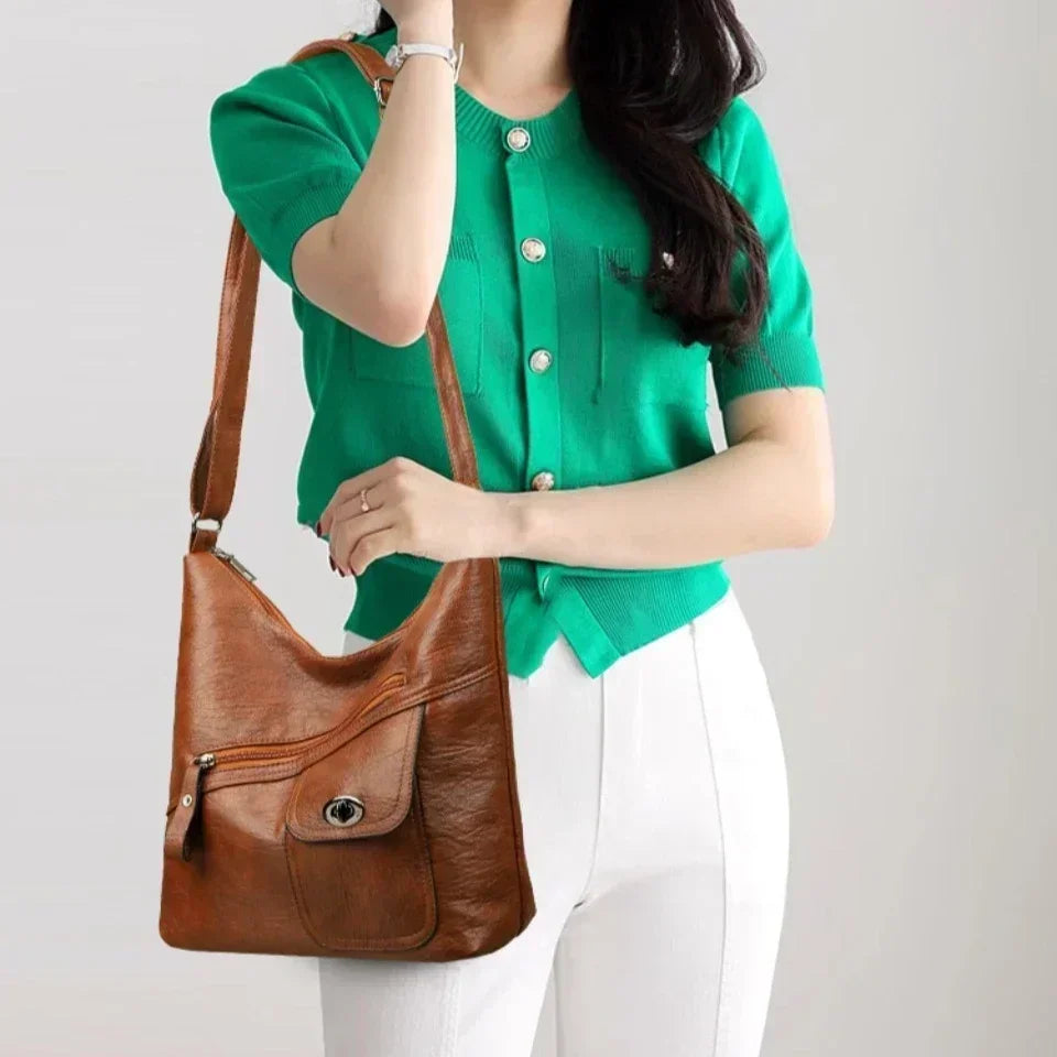 Vielseitige Damentasche mit großem Raum für täglichen Komfort