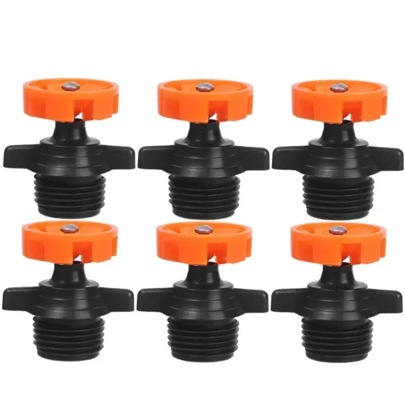 Automatische 360° Rotationsdüse für Gartenbewässerung, Kunststoff, 1-10 Stück