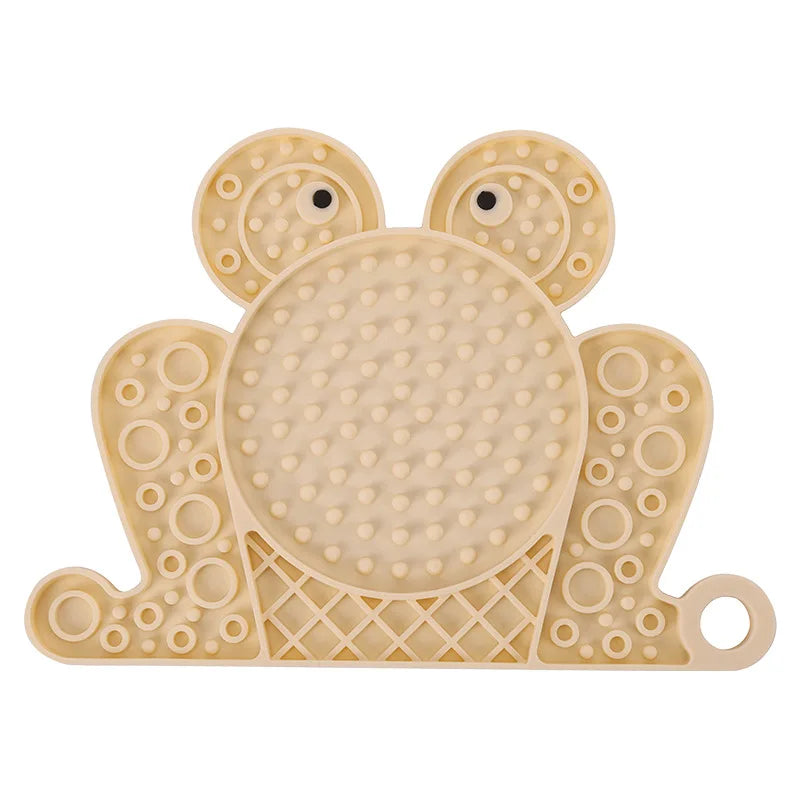 Slow Feeder Leckmatte für Hunde und Katzen mit Saugbasis aus Silikon