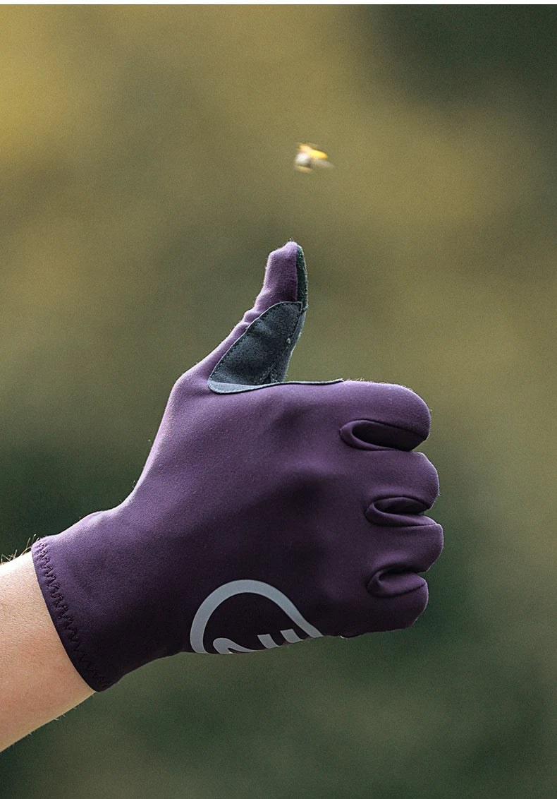 Fahrradhandschuhe Vollfinger mit Gelpolsterung | Touchscreen & Fleece-Yabubest - Home & More