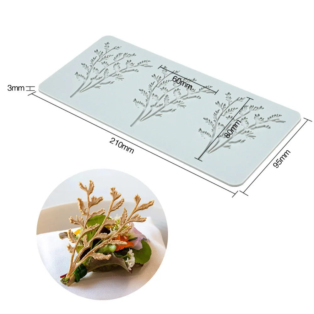 Silikon Spitzenform für detailreiche Kuchen und Gebäck Dekoration
