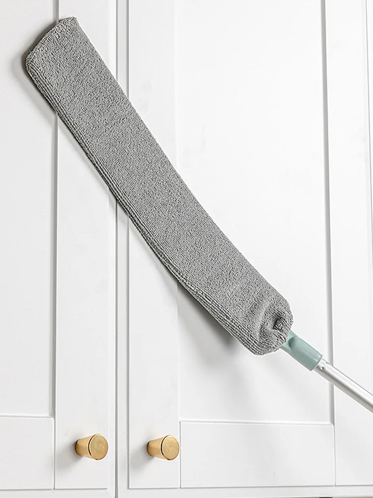 Lange Spalten Staubbürste Mikrofaser Teleskop Haushalt Fenster