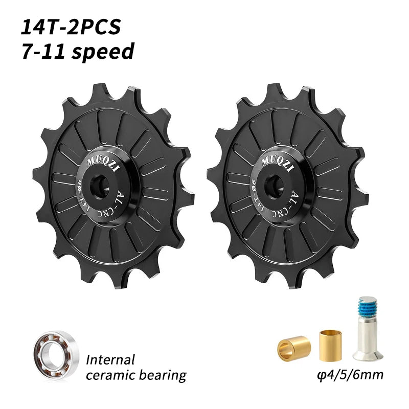 Keramik Riemenscheibe Fahrrad Schaltwerk 7-11 Gang Bike Tuning Upgrade