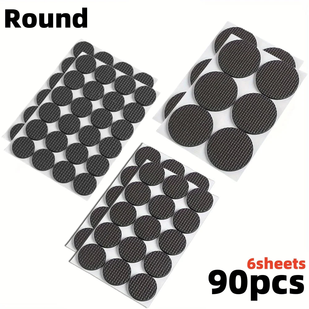 12 bis 180 Stück Möbel Stille Pads Anti-Rutsch Schutz Matten für Boden