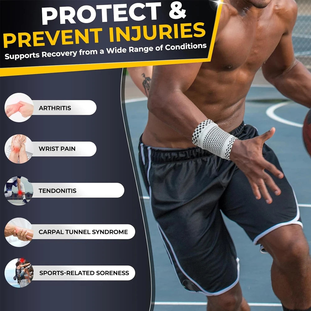 2er Set Handgelenk-Kompressionsbandage zur Schonung bei Karpaltunnel und Arthritis