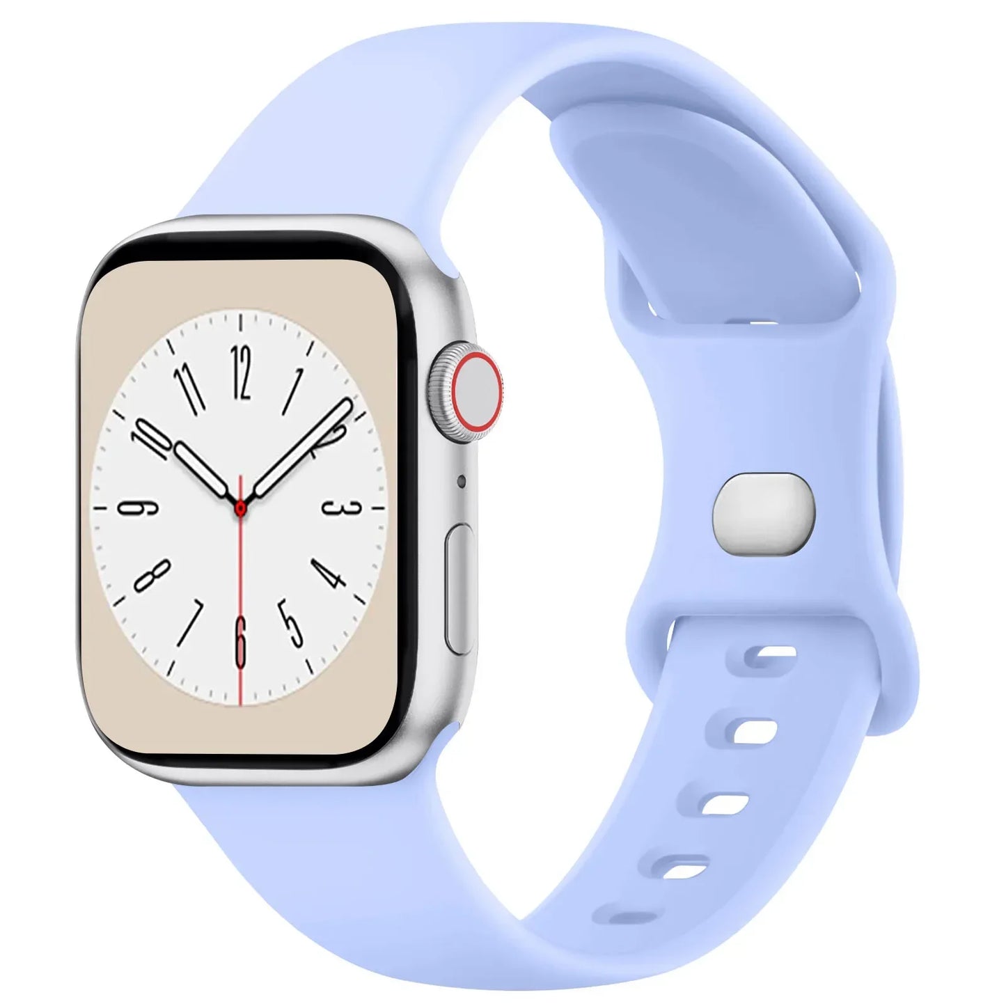 Weiches Silikonarmband für Smartwatches mit vielseitiger Größenkompatibilität