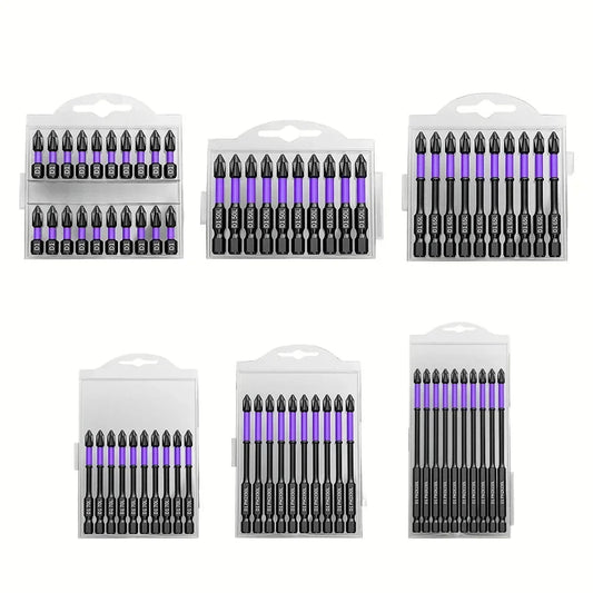 Magnetisches Kreuzschraubendreher-Set mit rutschfestem Griff