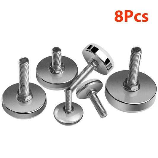 Edelstahl Möbelfüße verstellbar Nylon Nivellierfüße für Möbel stabil