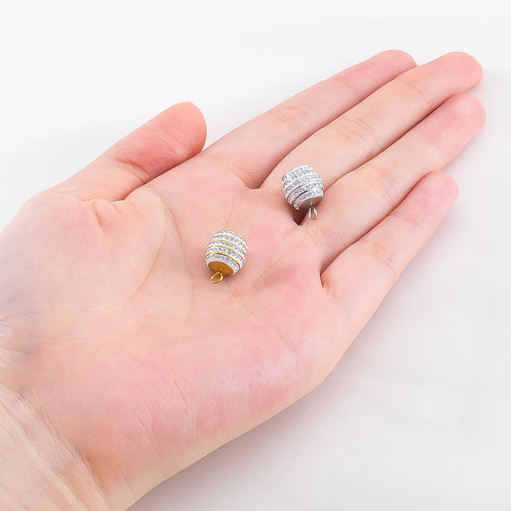 5 Stück Edelstahl Anhänger Gänseblümchen Herz Stern Glocke für Schmuck DIY-Yabubest - Home & More