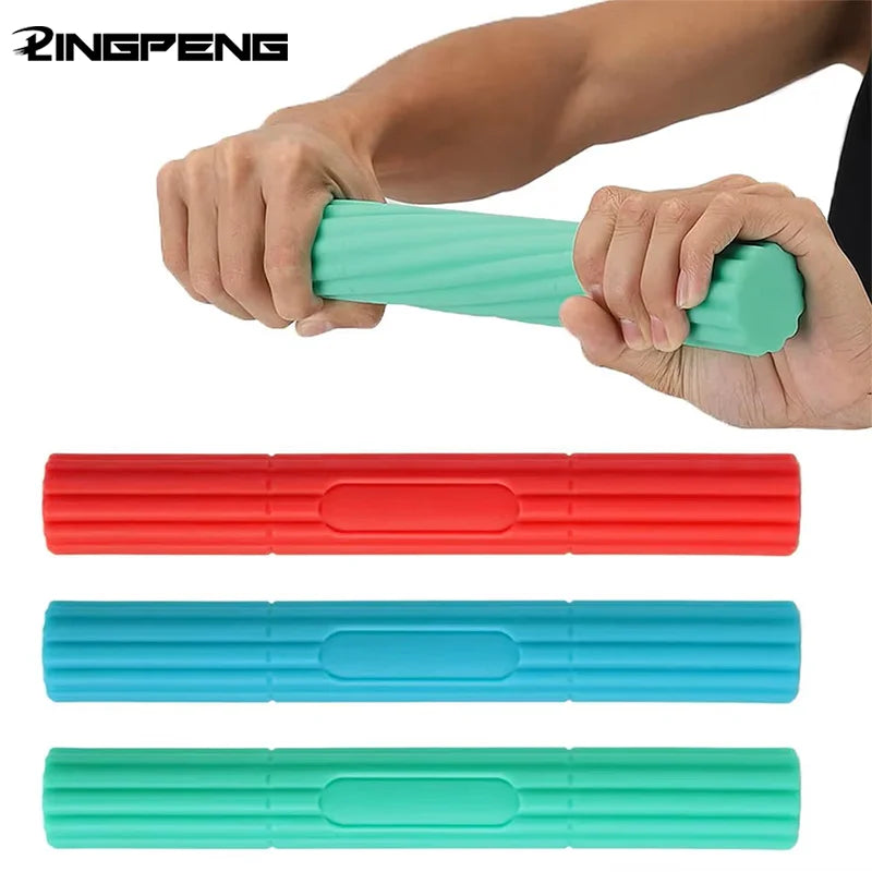 Flexibler Twist Bar Rod – Rutschfester Griff für Hand- - Handgelenkstraining
