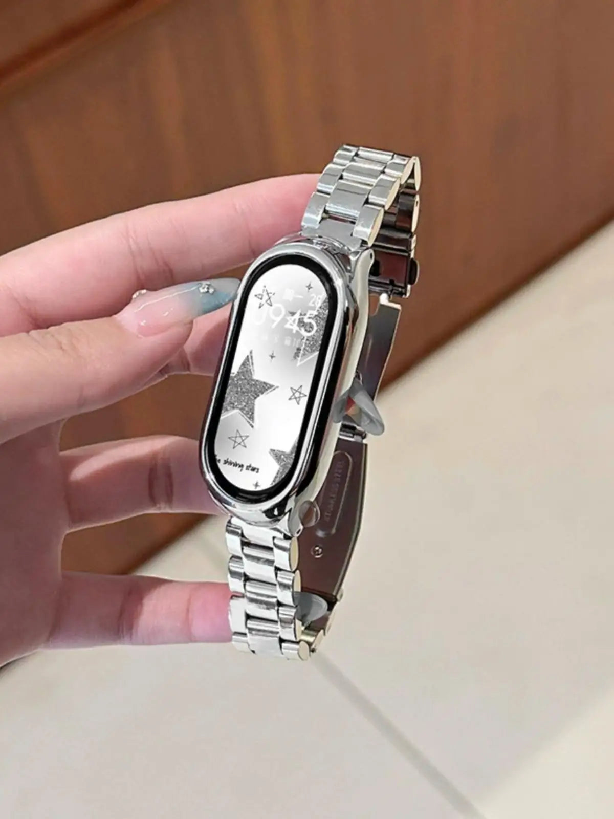 Edelstahl Ersatzarmband für Xiaomi Mi Band 3-7 – Stilvoll - Verstellbar