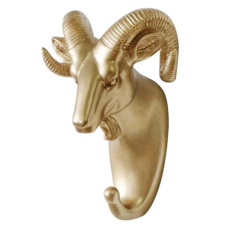 Tiermodell Wandhaken Vintage Design für Kleidung Hut Schlüssel Deko