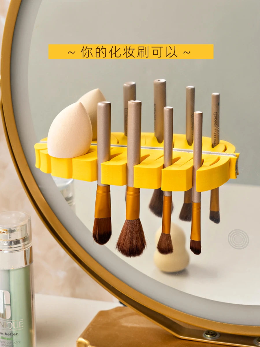 Multifunktionaler Pinselhalter Kunststoff zum Trocknen und Organisieren