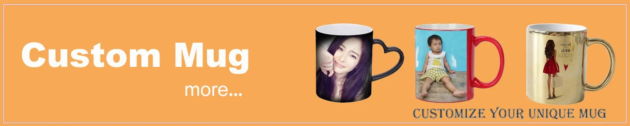 Personalisierbare Keramik Kaffeetasse mit Farbwechsel und Foto-Yabubest - Home & More
