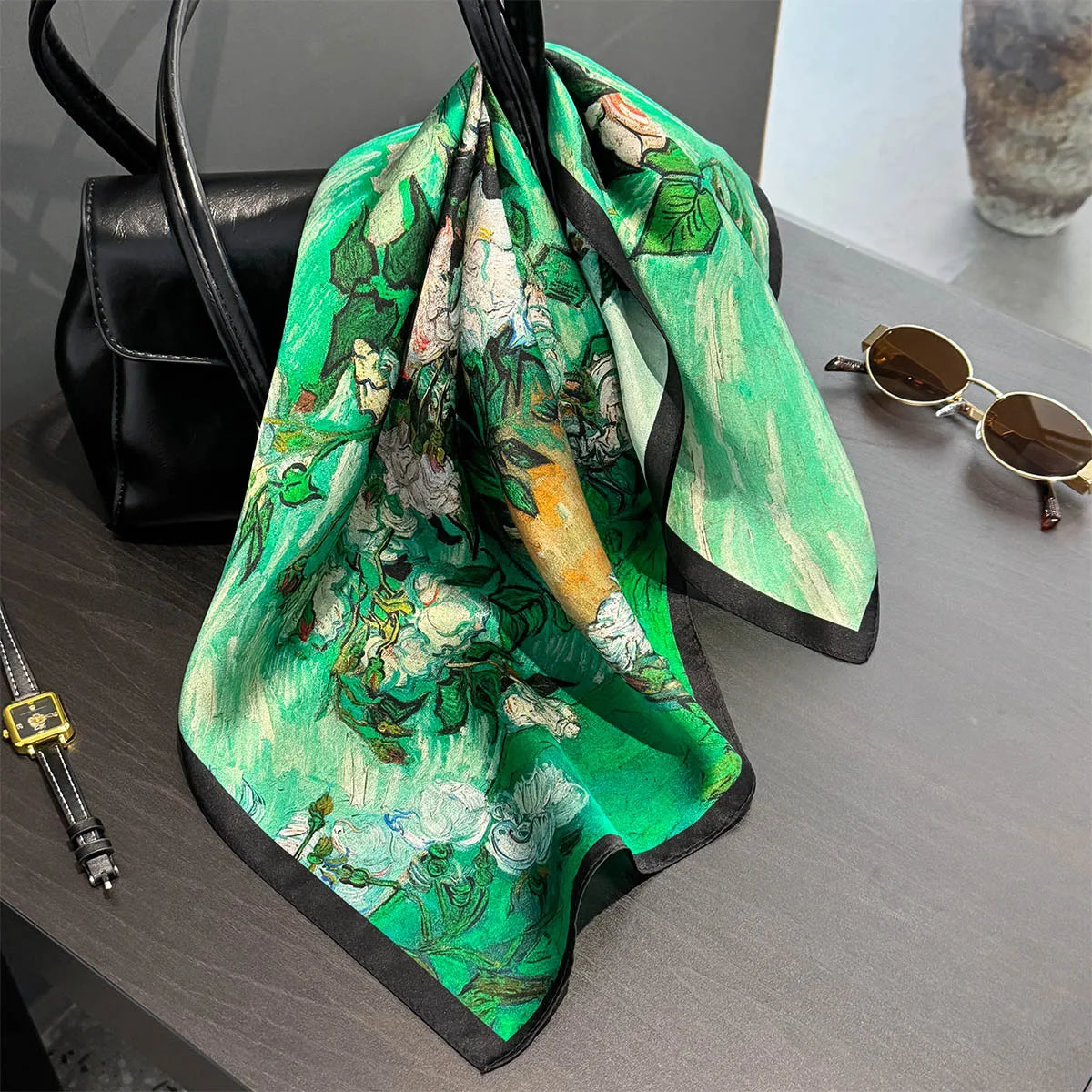 Luxus 100% Natürliche Seide Schal für Frauen – Multifunktional & Elegant-Yabubest - Home & More