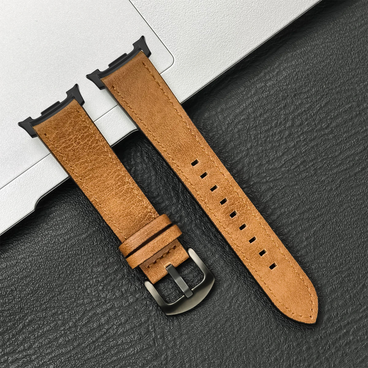 Lederarmband mit Schnellverschluss für Samsung Galaxy Watch 8 Modelle