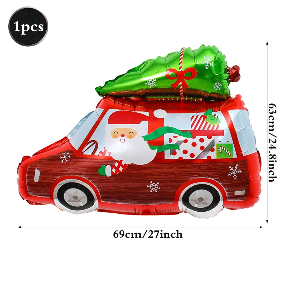 Festliche Weihnachts Folienballons Santa Rentier Schneemann für Partys