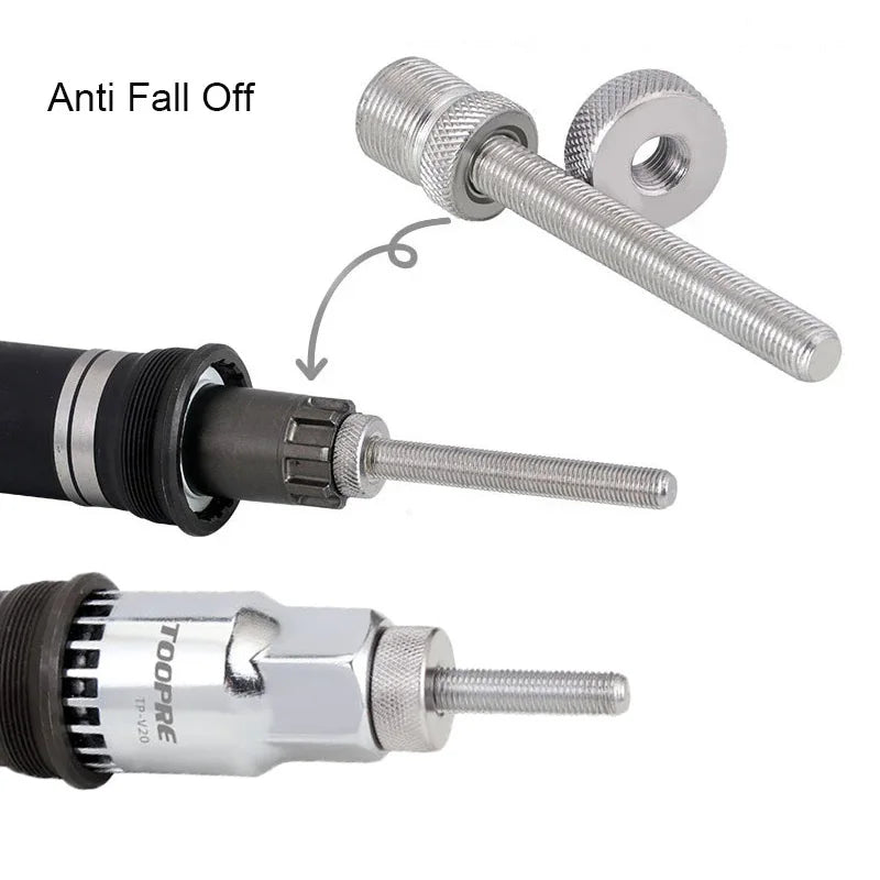 Fahrrad Tretlager Werkzeug 20 Zähne für Vierkant & Spline Mountain Road Bike