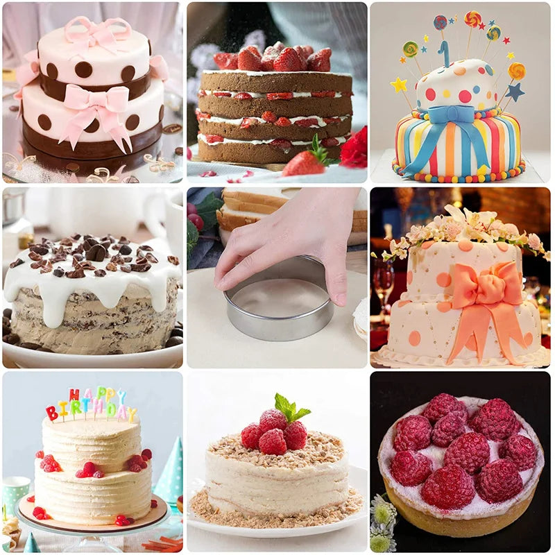 5 teiliges Edelstahl Keks und Knödel Ausstecher Set