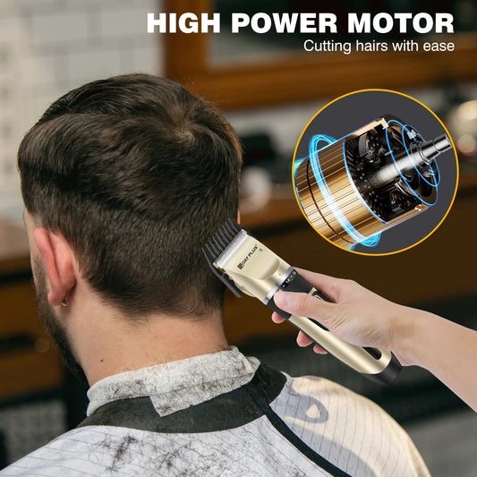 Kabelloser Profi Haarschneider mit Ultraschall Präzisionstrimmer