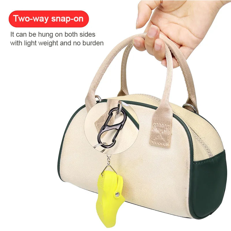 5 10er Set Mini Aluminium Karabiner S Typ Schlüsselbund Haken Camping