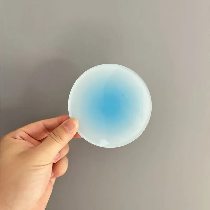 Gradient Candy Farbe Acryl Untersetzer für Café und Dekoration