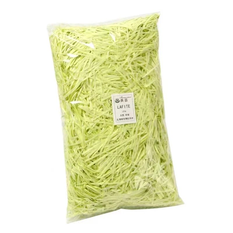 Glitzernder Bastpapier Füllstoff 20 50 g für Geschenkverpackung und Deko