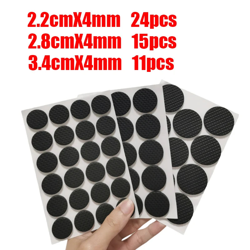 Selbstklebende Gummi Pads für Möbel Stuhl Beine Schutz Anti Rutsch