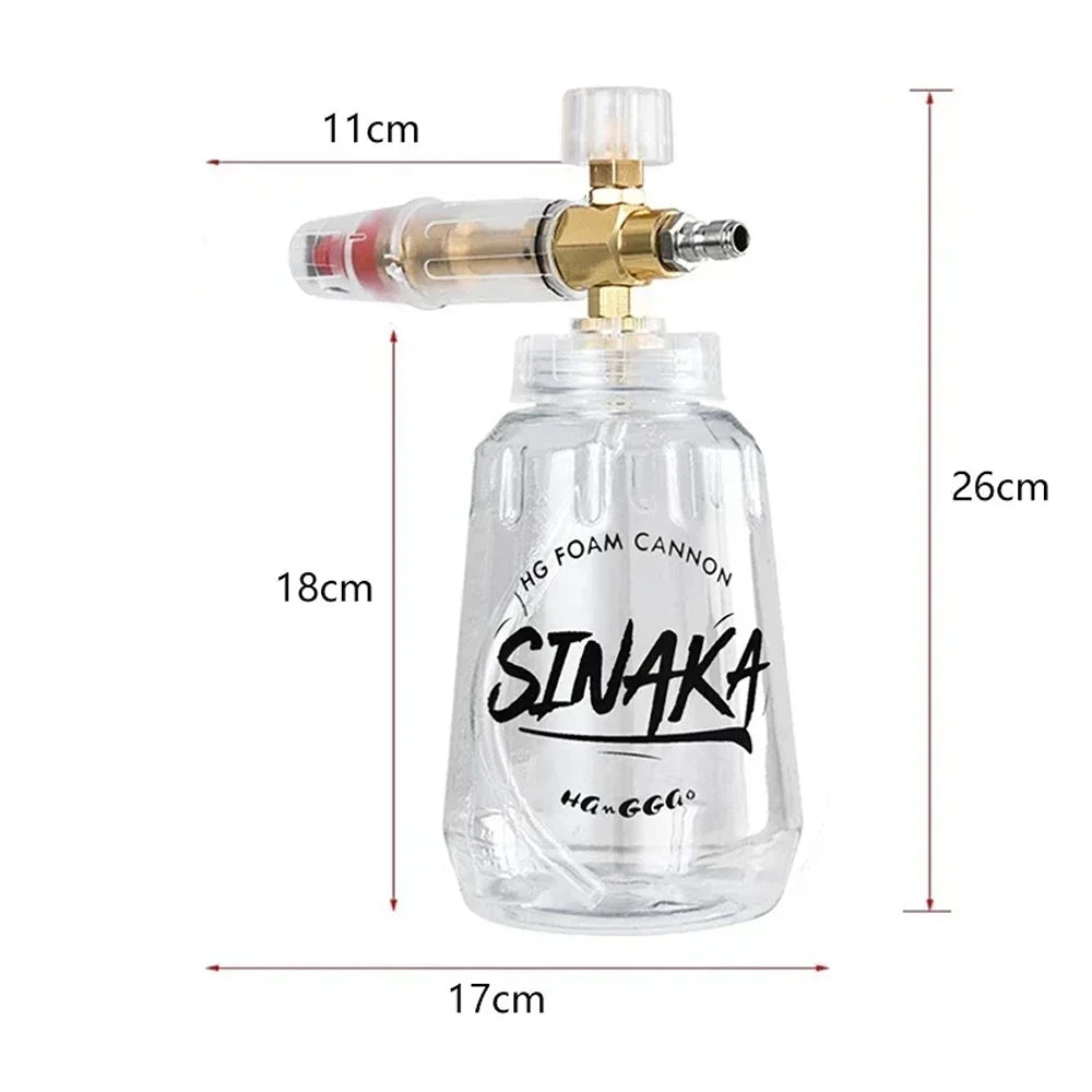 Hochdruckreiniger Schlauch mit Schnellanschluss und 5-Farben-Düse M22