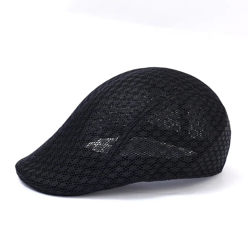 Atmungsaktive Sommer-Berets Unisex – Winddicht - Sonnenschutz, Retro-Stil