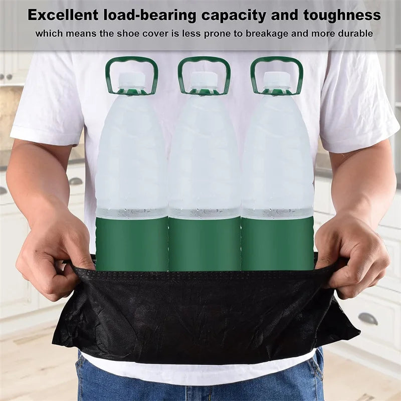 Einweg Stiefelüberzüge 100 Stück rutschfest für Innen und Außenbereich