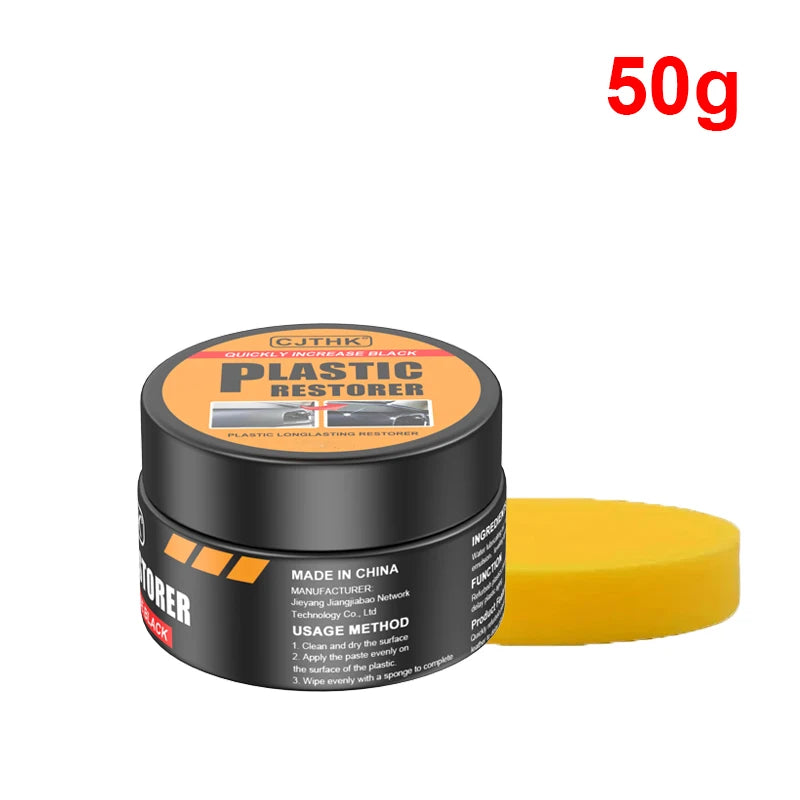 Tiefschwarzer Glanz - Schutz: Kunststoff- und Lederrestaurator für Auto-Interieur