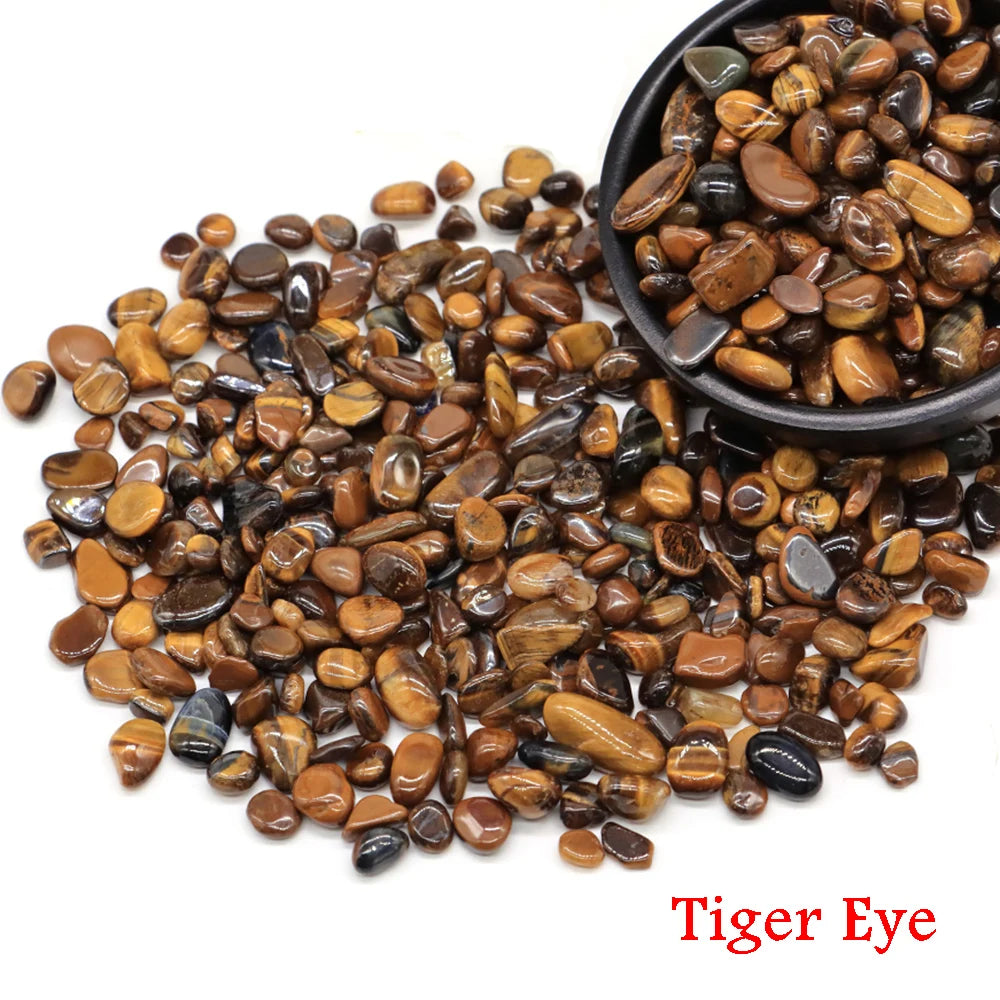 Naturstein Trommelkies Achat Quarz für Deko, Heilung & DIY Projekte