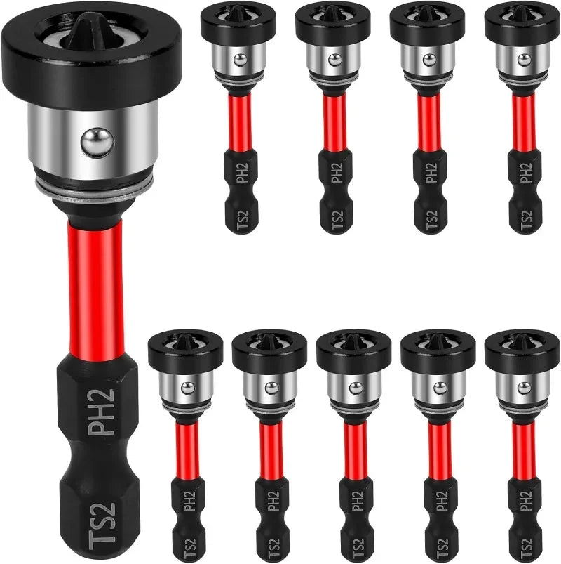 Magnetische Schraubendreher Bits S2 Trockenbau 10er Set