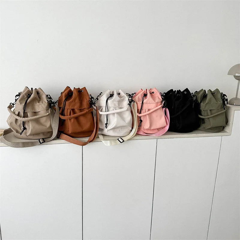 Damen Schultertasche Wasserdicht Nylon Groß Umhängetasche Beuteltasche Freizeit