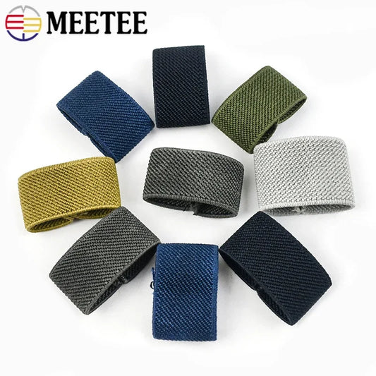 5-50 Stück Nylon Elastische Gürtel Schlaufen Clips Schnallen DIY Zubehör