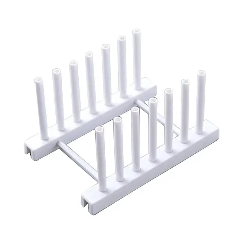 Holz Abtropfgestell Küchenregal Trocknen Organizer für Tassen und Deckel