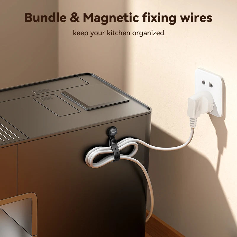 12/6 Stück magnetische Kabelmanagement Krawatten verstellbar 11 cm