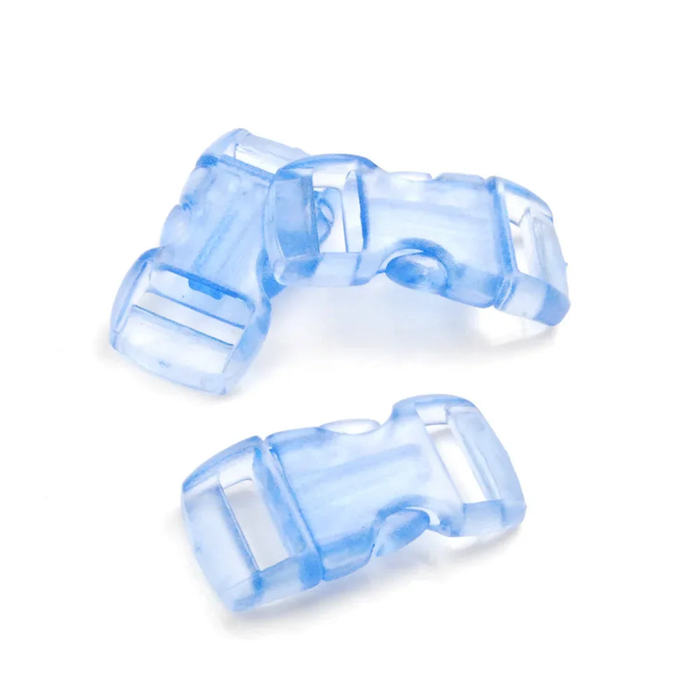 Vielseitige 10mm Kunststoff Schnellverschluss Schnallen DIY Zubehör