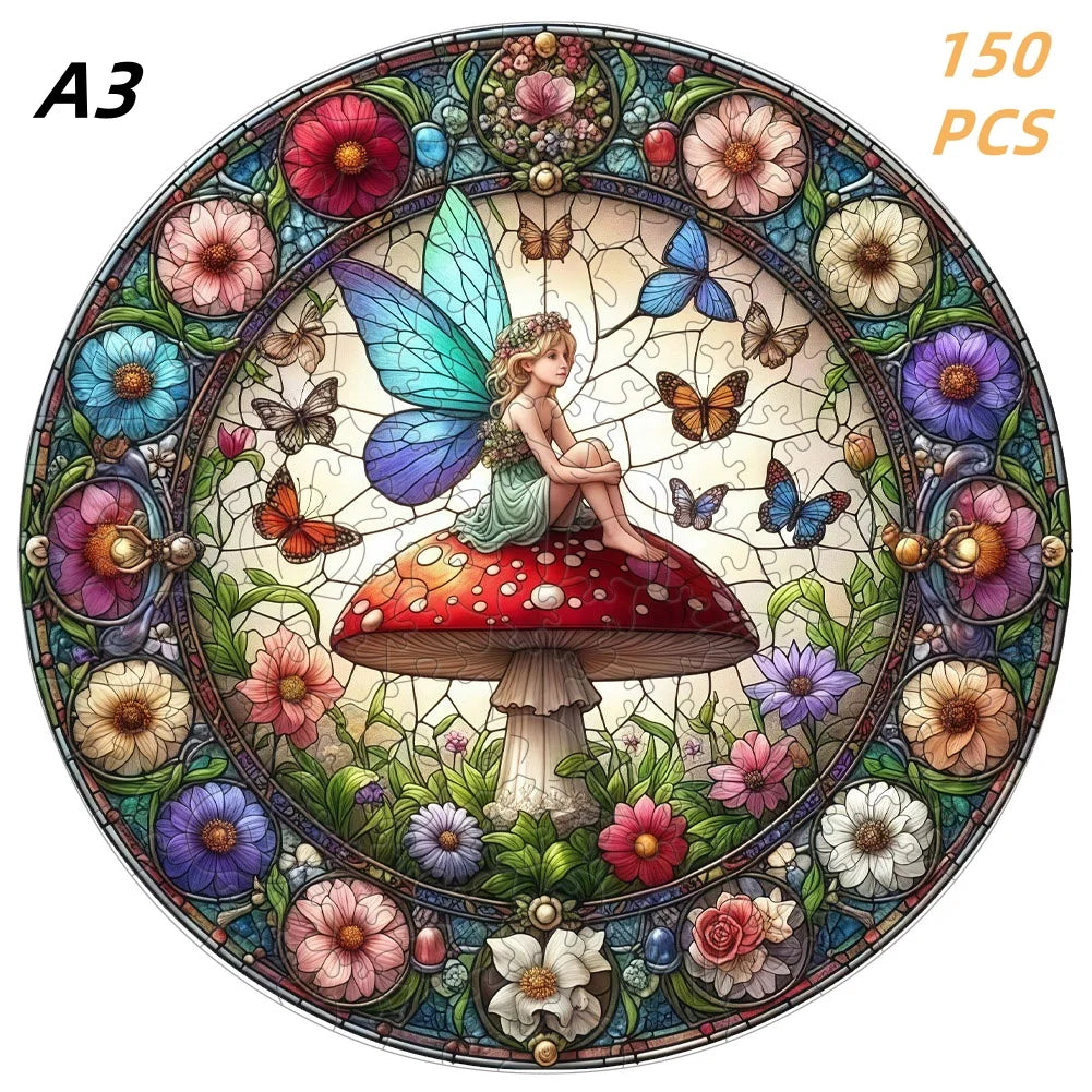 Entspannendes 3D Holzpuzzle für Kreative zur stressfreien Freizeit