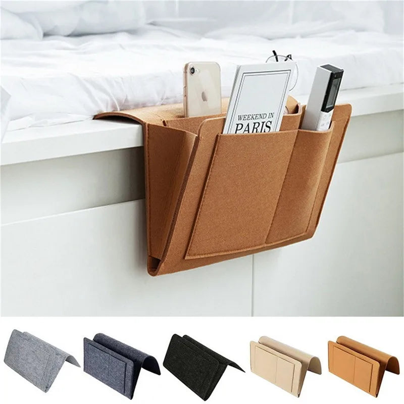 Praktischer Filztasche Organizer für Sofa und Bett