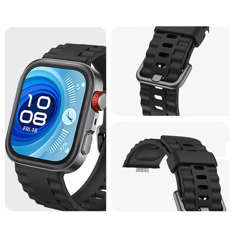 Silikon Sportarmband für Huawei Watch Fit 4/4Pro komfortabel und robust