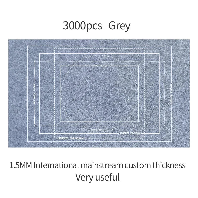 Puzzle-Rollmatte für 1500–3000 Teile | Filz-Aufbewahrung mit Tasche-Yabubest - Home & More