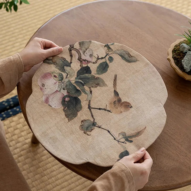 Dekorative Stoff Tischunterlage modernes Design für Tee und Heimdeko