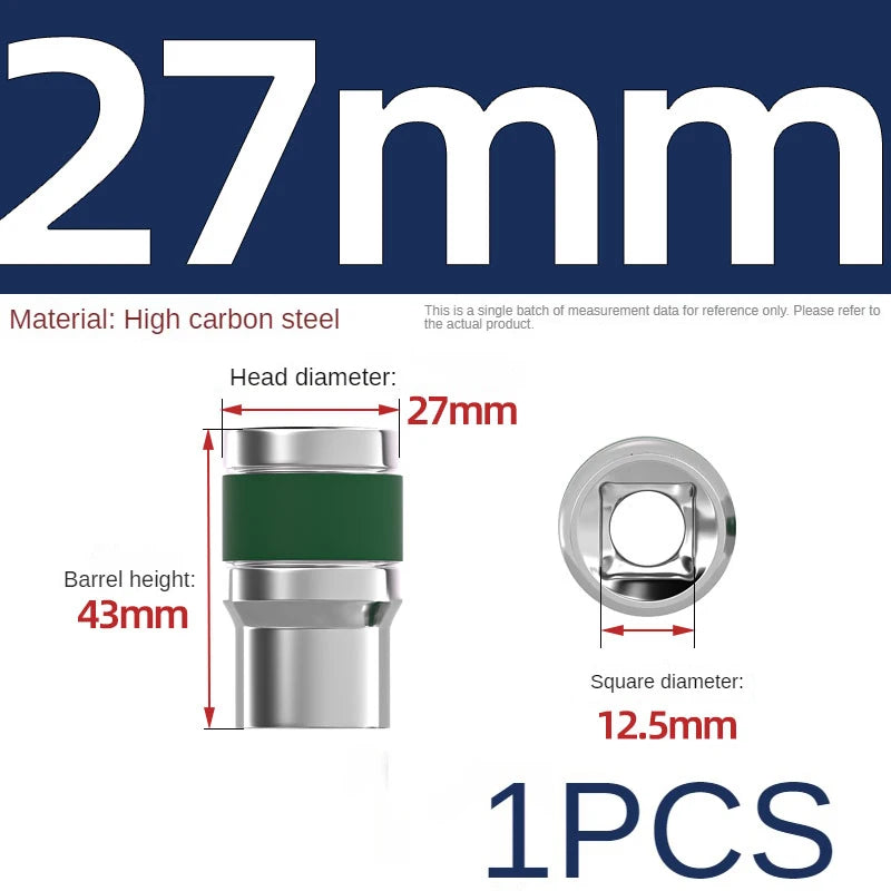 Robuster 8-32mm 1/2 Zoll Steckschlüsselsatz für Pneumatik - Mechaniker