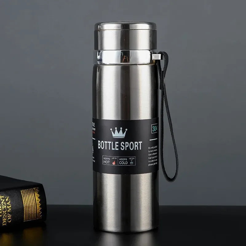 24h Thermosflasche aus Edelstahl 1000ml – Auslaufsicher - Hochisolierend
