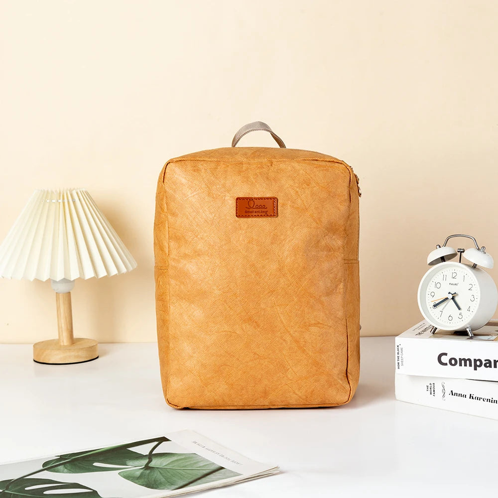 Langlebiger DuPont-Papierrucksack Unisex für Schule und Reise