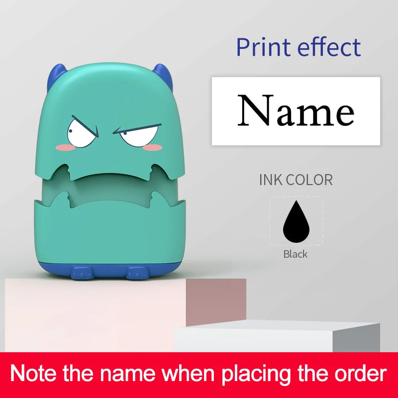Wiederverwendbares Baby-Namenstempel-Set – Ungiftig, wasserfest - personalisierbar