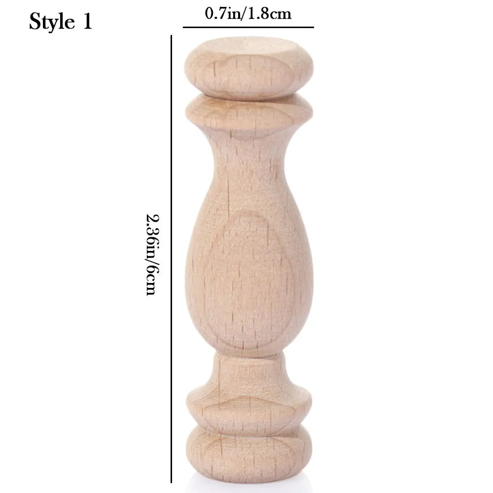 Vintage Holz Geschnitzte Möbel Füße Schrank Beine Dekoration Varianten